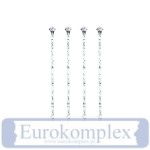 Wykałaczki bankietowe party 9cm'300 GLITTER DIAMANT 16775