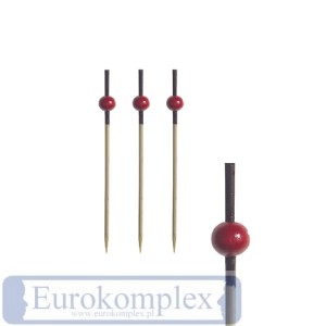 Patyczki fingerfood RED PEARL 7cm a'250 PAPSTAR  81006