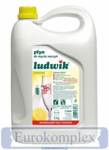 Płyn do mycia naczyń Ludwik 5L cytryna