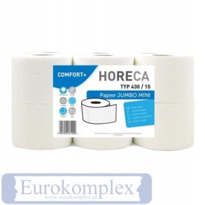 Papier toaletowy 50m 2w JUMBO MINI 430/15