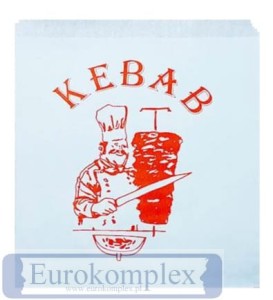 Kebab papierowy 16x17 a'250 KB-P