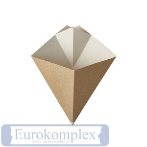 Torebki na frytki z miejscem na dip 23,5x19 '50 86779