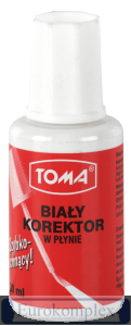 Korektor w płynie 20ml pędzelek TO-019