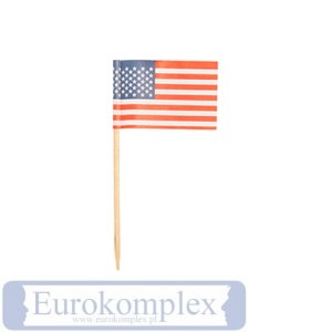 Wykałaczki party 8cm AMERICA a'500 16657