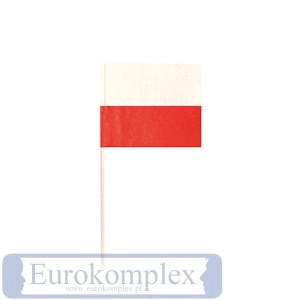 Wykałaczki flaga Polski 36 sztuk