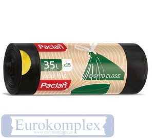 Eco line worki na śmieci taśma 35l '15szt PACLAN