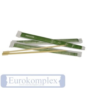 Pałeczki bambusowe 23 cm pojedyńczo pakowane '50 10019