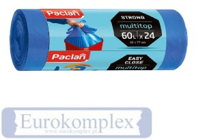 Multitop worki na śmieci 60l '20+4 szt PACLAN