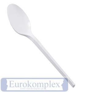Łyżka biała 17cm a'100