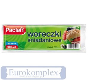 Woreczki śniadaniowe 18x28cm '100szt PACLAN
