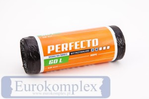 Worki na śmieci HDPE Perfecto 60l a'50